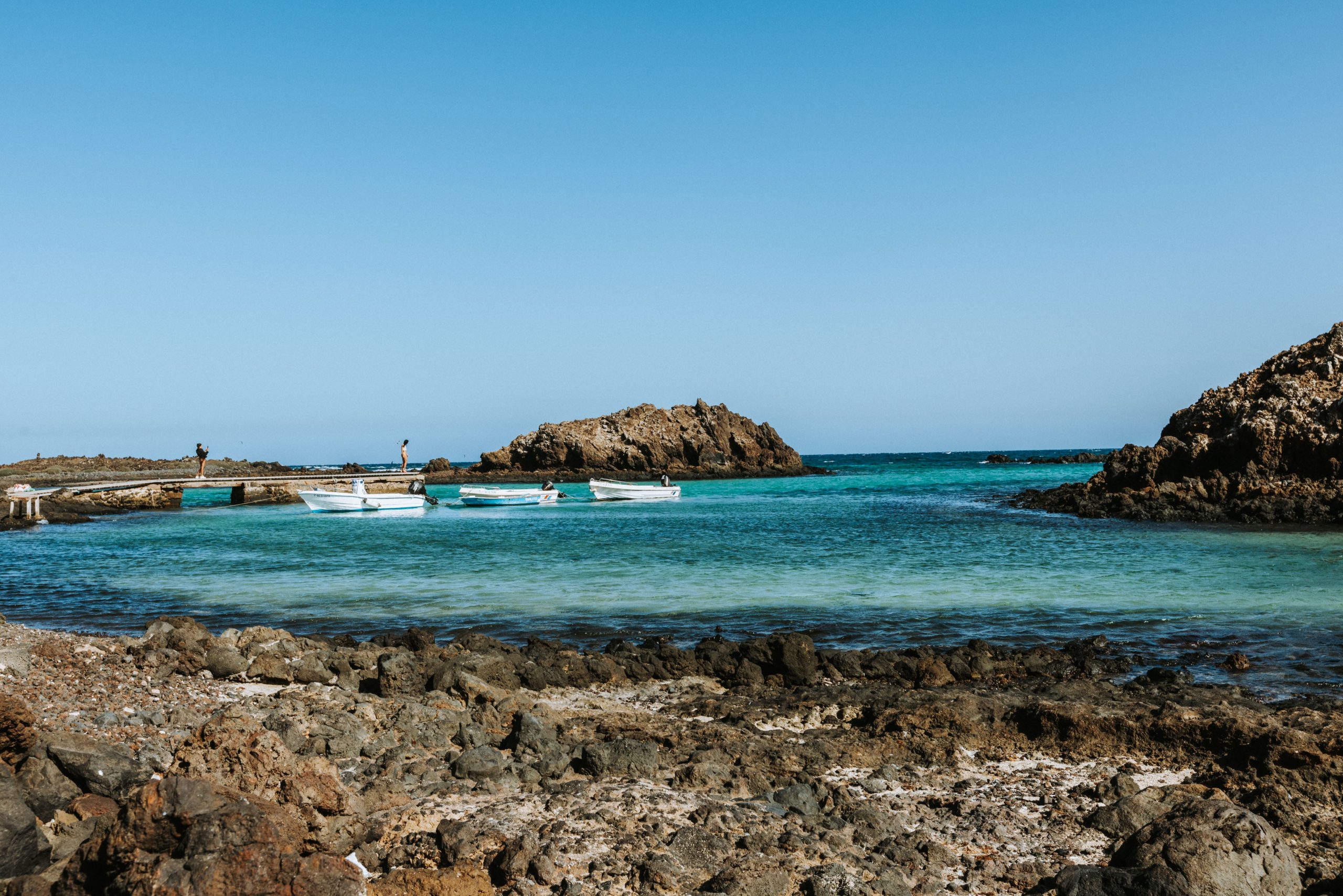 Paisaje en Isla de Lobos