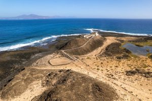 Faro Martiño en Isla de Lobos