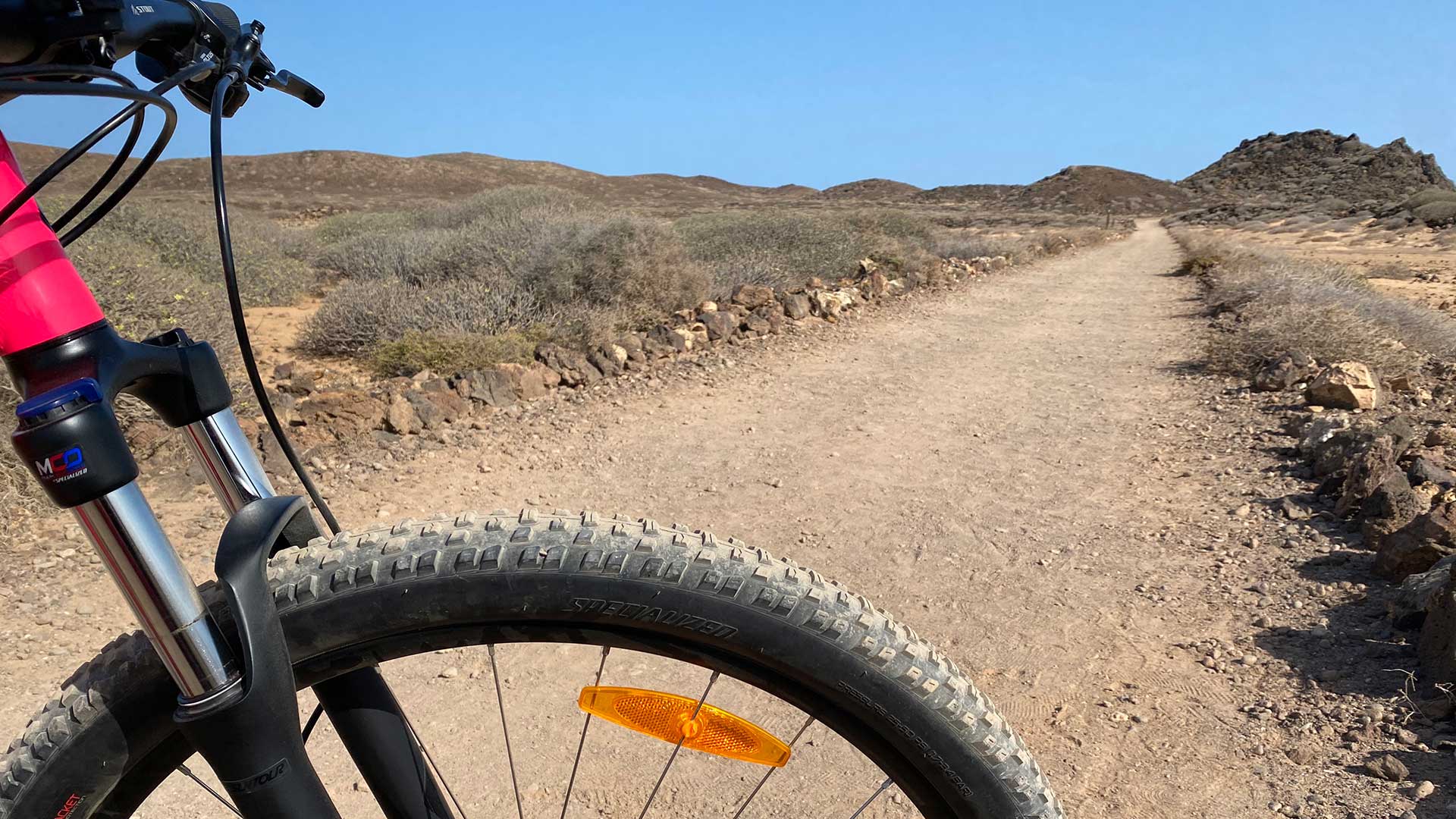 bike trail in lobos